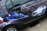 Smart Car - designed and wrapped by Totally Dynamic Birmingham