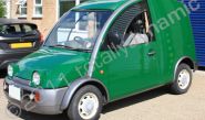 Nissan S-Cargo van wrapped green by Totally Dynamic Norfolk