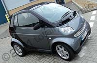 Smart Fortwo wrapped in printed wrap by Totally Dynamic South London