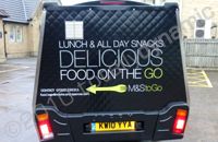 Citroen Jiffy van wrapped with metallic black vinyl plus graphics by Totally Dynamic Leeds/Bradford