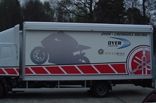 Race Transporter - designed and wrapped by Totally Dynamic Norwich