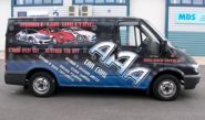 Ford Transit - designed and wrapped by Totally Dynamic North London
