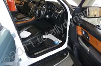 Range Rover Sport wrapped gloss white including door shuts by Totally Dynamic Milton Keynes