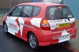 Honda Jazz - designed and wrapped by Totally Dynamic North London