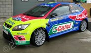 Ford Focus RS wrapped in printed wrap by Totally Dynamic Leicester