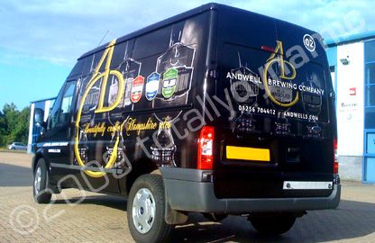 Ford Transet wrapped by Totally Dynamic Southampton