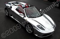 Ferrari F430 wrapped chrome by Totally Dynamic North London