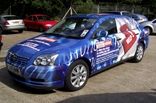 Toyota Avensis - designed and wrapped by Totally Dynamic Norwich