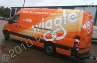 Mercedes van and trailer wrapped with printed wrap by Totally Dynamic Southampton