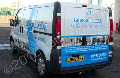 Renault Trafic wrapped by Totally Dynamic North London