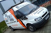 Ford Transit Van wrapped for Armour Glass by Totally Dynamic Leeds/Bradford