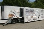 European Tour Exhibition Unit - designed by Totally Dynamic Norwich and wrapped by Totally Dynamic Norwich & Totally Dynamic South Lancashire