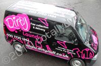 Suzuki van wrapped by Totally Dynamic North London