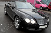 Bentley GTC wrapped gloss white by Totally Dynamic North London