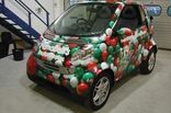 Mama Bellis Smart Car - wrapped by Totally Dynamic North London
