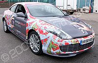 Renault wrapped by Totally Dynamic North London