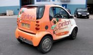 Smart cars - wrapped by Totally Dynamic North London