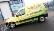 Van wrapped by Totally Dynamic North London