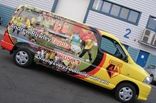Toyota HiAce - designed and wrapped by Totally Dynamic North London