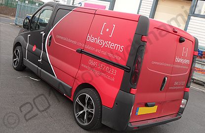 Vauxhall Vivaro wrapped in a printed matte wrap by Totally Dynamic North London