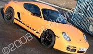 Porsche Cayman S wrapped by Totally Dynamic North London 