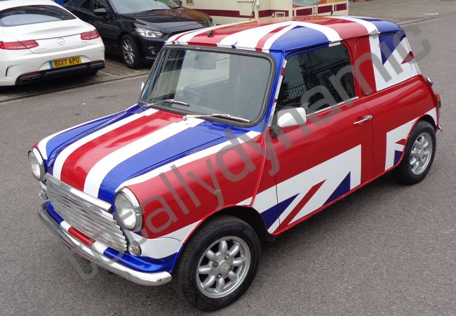 Megabooth Union Flag classic mini