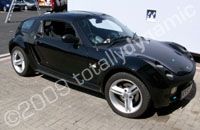 Smart Roadster wrapped orange by Totally Dynamic North London