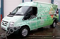 Ford Transit Designed and wrapped by Totally Dynamic North London