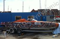 Race for Liverpool boat wrap by Totally Dynamic Southampton