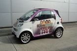 Smart Car - Designed and wrapped by Totally Dynamic North London
