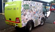 Street Cleaning Fleet - designed & wrapped by Totally Dynamic Central Scotland