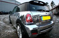 Mini wrapped chrome by Totally Dynamic