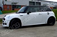 Mini wrapped gloss white by Totally Dynamic Leeds/Bradford
