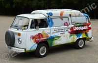 Campervan wrapped for Desigual Clothing by Totally Dynamic Milton Keynes