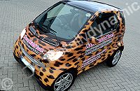 Smart ForTwo wrapped for Hair by Liane by Totally Dynamic South London