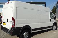 Fiat Ducato van wrapped in printed wrap by Totally Dynamic South London