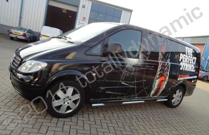 Mercedes Vito Van with full colour wrap for Nike - wrapped by Totally Dynamic Southampton
