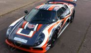 Noble M12 in a full motorsport vinyl car wrap