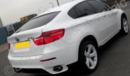 BMW X6 wrapped gloss white by Totally Dynamic North London