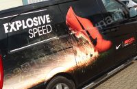 Mercedes Vito for NIKE wrapped by Totally Dynamic Southampton
