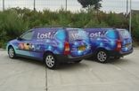 Astra vans - designed and wrapped by Totally Dynamic North London