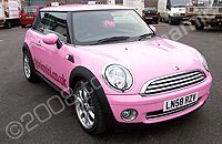 Mini wrapped by Totally Dynamic North London