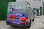 Ford Transit MWB High Roof - designed and wrapped by Totally Dynamic North London