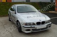 BMW with added graphics by Totally Dynamic Leeds/Bradford