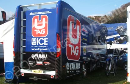 GP Motocross trucks Wrapped by Totally Dynamic Southampton
