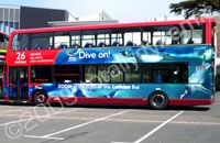 Buses wrapped by Totally Dynamic Central Scotland