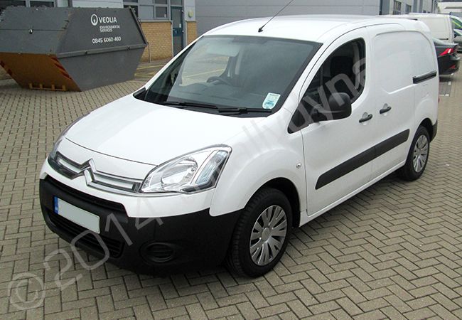 Citroen Berlingo fully wrapped for Sumo Survey Services in a printed vinyl van wrap design by Totally Dynamic South London