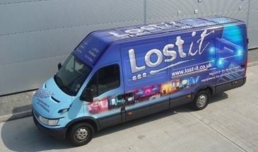 Iveco Daily LWB HR - designed and wrapped by Totally Dynamic North London