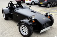 Caterham 7 wrapped matte satin black by Totally Dynamic South London