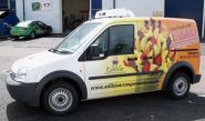 Ford Transit Connect - designed and wrapped by Totally Dynamic Central Scotland
